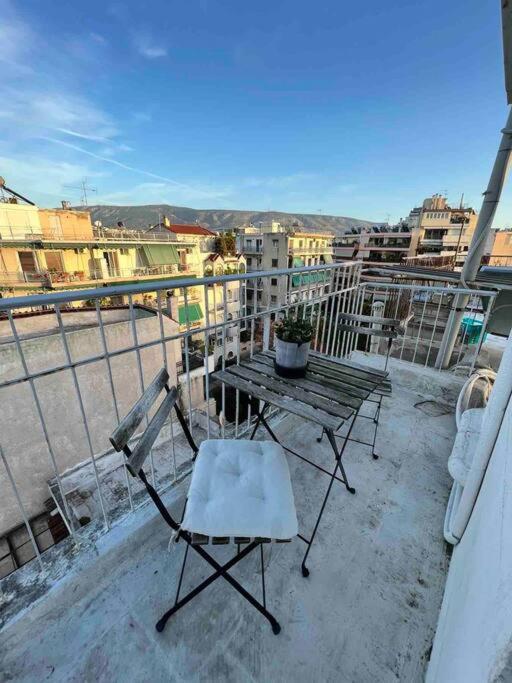 Luxury Studio With Unique View Of The Acropolis Athena Bagian luar foto