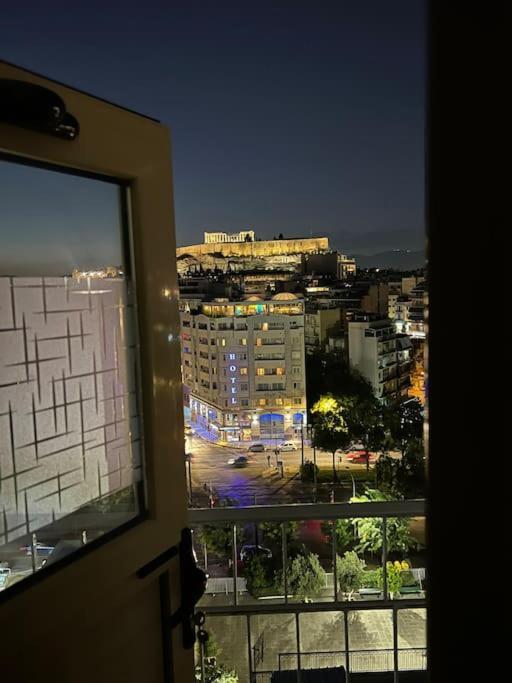 Luxury Studio With Unique View Of The Acropolis Athena Bagian luar foto